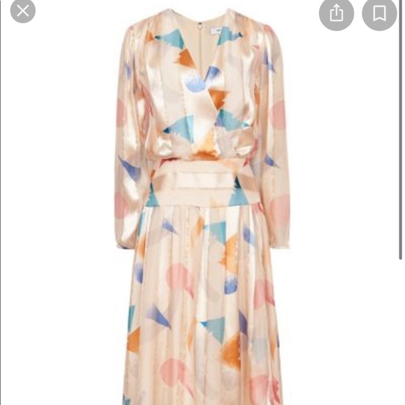 Reiss melody silk blend dress - Picture 2 of 5